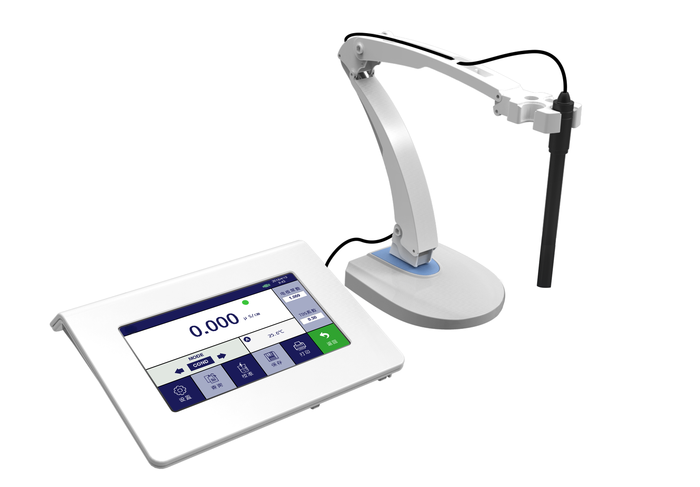 Precision Conductivity and Dissolved Oxygen Dual Parameter Measuring Instrument-P15