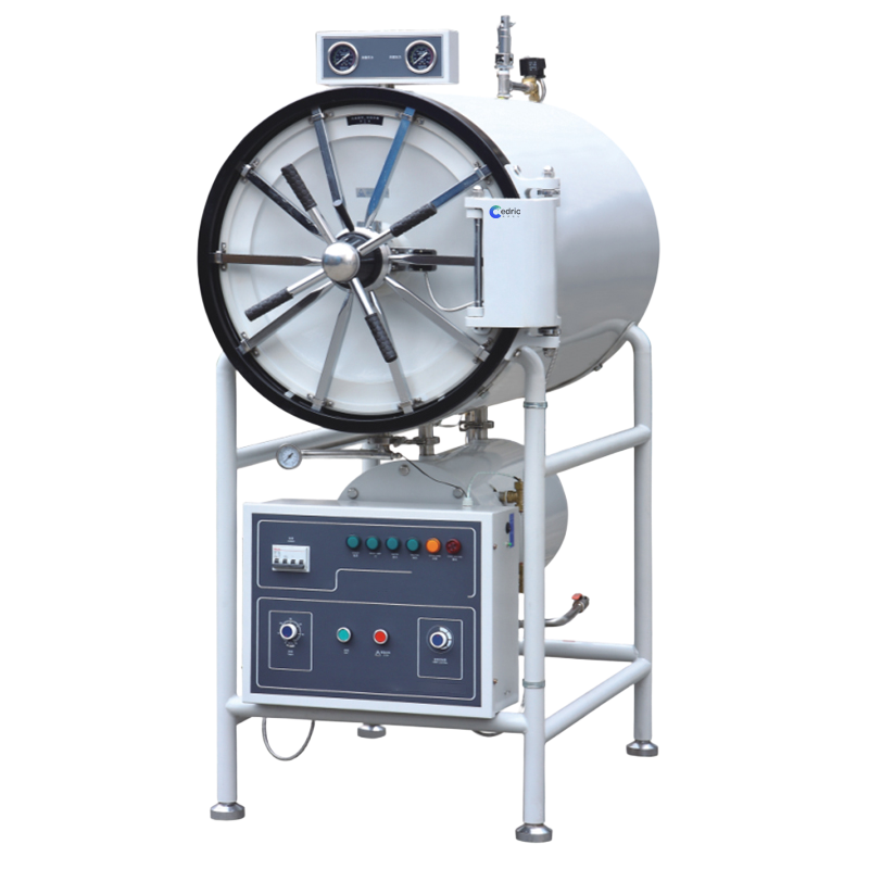Horizontal Cylindrical Pressure Steam Sterilizer