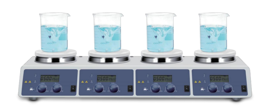 4-Channel Digital Magnetic Hotplate Stirrer MS-H340-S4