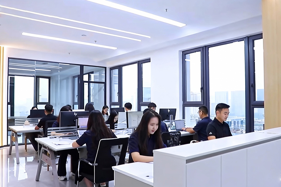 Professional and efficient office team